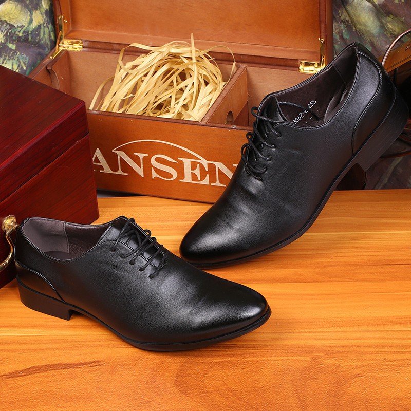 men dress shoes with ties