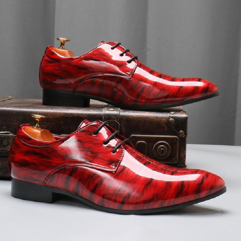 burgundy dress shoes