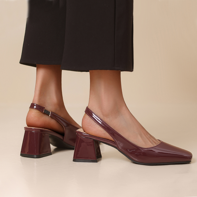 burgundy dress shoes